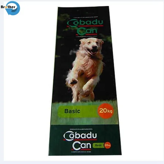 ペットラミネート 10kg 猫 PP 編まれたドッグフード動物飼料バッグ